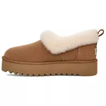 UGG Женские повседневные ботинки для снега на толстой подошве, коричневые 1166733-CHE 40
