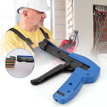 Углеродистая пластиковая стальная производственная стяжка утварь нержавеющая противоскользящая кабельная стяжка утварь для электропроводки на строительной площадке CHINA