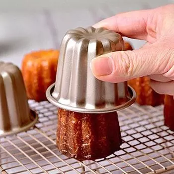 Углеродистая сталь антипригарная форма Keluli утолщенная мини-форма для хлеба устойчивая к высоким температурам инструмент для выпечки торта для духовки кухонные инструменты для выпечки серый