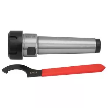 Углеродистая сталь MT4 ER32 M16 Цанговый патрон Инструментальный держатель Фрезерный станок с ЧПУ Инструмент с гаечным ключом