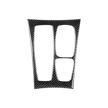 Углеродное волокно Автомобильная рамка переключения передач Наклейка Декор для Bmw X5 X6 E70 E71 Lhd Rhd B