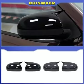 Углеродное волокно экстерьера автомобиля боковая дверь зеркало заднего вида крышка корпуса наклейка отделка для KIA K3 Cerato Forte 2009-2017