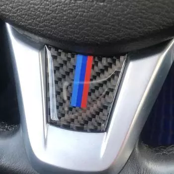 Углеродное волокно, наклейки на руль автомобиля, накладка, наклейка, полоса, детали, украшения, аксессуары для интерьера для BMW E89 Z4 3 Color Style