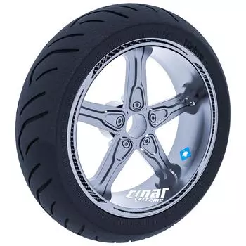 Углеродное волокно с текстурированной острой лентой для обода с полосками для колес Наклейка CinarExtreme