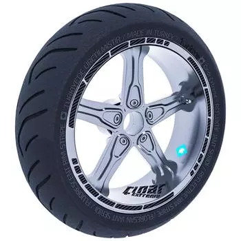 Углеродное волокно с текстурой в стиле Moto GP, ободная лента, полоски для колес, наклейки, наклейки CinarExtreme