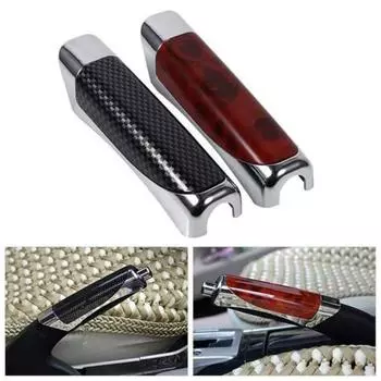 Углеродное волокно Стиль Универсальный Авто Автомобиль Ручной Тормоз Защитная Крышка Украшение чёрный