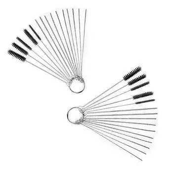 Углеродный струйный очиститель для удаления грязи, иглы, щетки, очиститель, инструменты для автомобиля, мотоцикла, квадроцикла, сварщика, карбюратора, бензопилы