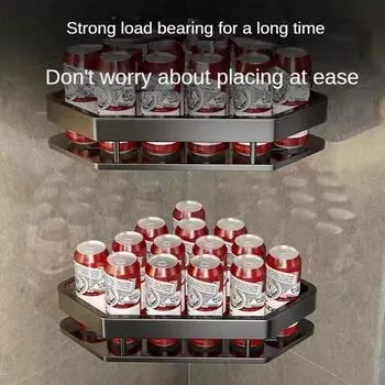 Угловая полка без перфоратора, полка для ванной комнаты, настенный держатель для душа, алюминиевый держатель, органайзер для ванной комнаты и кухни, аксессуары