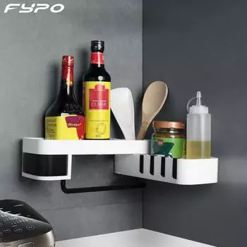 Угловая полка для душа, держатель для полки для душа для ванной, настенный держатель для хранения, вращающиеся аксессуары для ванной