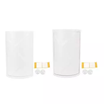 Угловая полка для хранения в ванной комнате PP 2-уровневая вращающаяся на 360 градусов ванная комната столешница органайзер уход за кожей C White