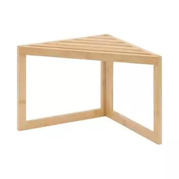 Угловая полка MUJI Bamboo, 1 ярус, прибл.. Ширина 26 x Глубина 26 x Высота 21 см KF06MA3S
