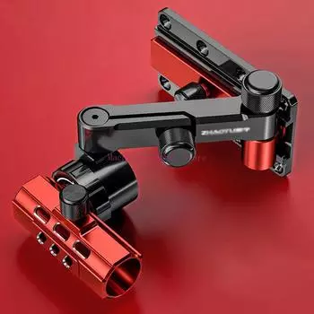 Угловая рама башни рыболовного ящика из магниевого алюминиевого сплава Универсальная поворотная передняя опора башни для крупных объектов Рыболовные принадлежности