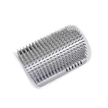 Угловая щетка Щетка не повреждает кожу, массажер для кошек, расческа для кошек One Size