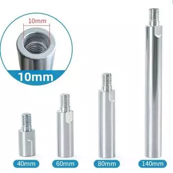 Угловая шлифовальная машина Адаптер стержня Удлинитель стержня M10 Адаптеры Вал стержня для модели 100 125 Угловые шлифовальные машины Полировальные машины Полировальные принадлежности