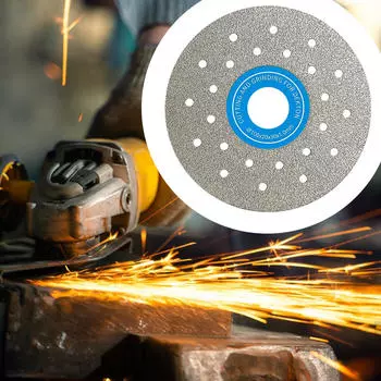 Угловая шлифовальная машина Алмазный отрезной круг Аксессуары 4 дюйма Прочный Эффективный Простая Установка Отрезной