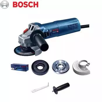 Угловая шлифовальная машина Bosch GWS 900 Профессиональная угловая шлифовальная машина для тяжелых условий эксплуатации Компактная крышка головки, экономящая 40% пространства, подходит для работы в узких пространствах