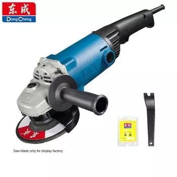 Угловая шлифовальная машина Dongcheng S1M-FF02-125B Ручная пила 1200 Вт Высокомощная полировальная машина для металла Ручная цепная пила S1M-FF02-125B