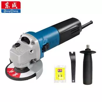 Угловая шлифовальная машина Dongcheng S1M-FF05-100B, отрезной станок, ручной шлифовальный круг, шлифовальная машина по металлу, дереву, полировка и удаление ржавчины S1M-FF05-100B