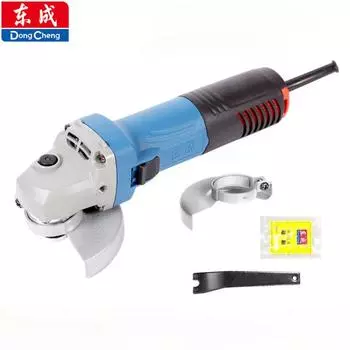 Угловая шлифовальная машина Dongcheng S1M-FF09-100S Угловая шлифовальная машина Ручная отрезная машина Многофункциональный ручной шлифовальный круг Dongcheng S1M-FF09-100S