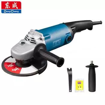 Угловая шлифовальная машина Dongcheng S1M-FF-180A Шлифовальная машина, машина для удаления ржавчины, полировальная машина, угловая шлифовальная машина с ручным шлифовальным кругом S1M-FF-180A
