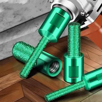 Угловая шлифовальная машина M Вакуумная паяная коронка для камня 7mm