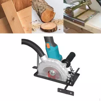 Угловая шлифовальная машина, опора из алюминиевого сплава, устойчивая, 45 градусов, регулируемая режущая скоба