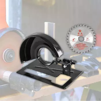 Угловая шлифовальная машина Защитная крышка Принадлежности для шлифовальной машины, простая в установке стальная подставка для резки Style A