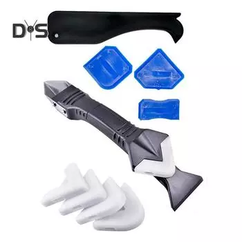 Угловой скребок для уплотнения углов, набор инструментов для отделки герметика и полировки швов