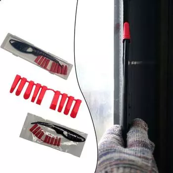 Угловой скребок, наносящий клей для стекла, герметик, угловой скребок