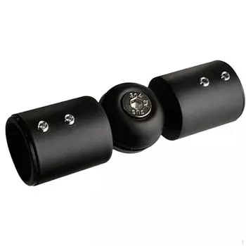 Угловой соединитель для карнизов, регулируемый угол, универсальное соединение для стеклянных дверей для ванной комнаты, 25mm matt black