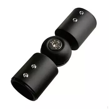 Угловой соединительный элемент для душевых кабин - простая установка 25mm matt black