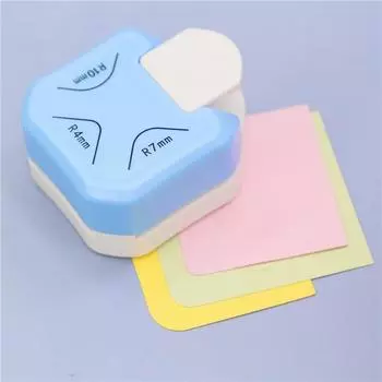 Угловой триммер, мини-портативный креативный круглый перфоратор, резак для углов, инструмент для дома