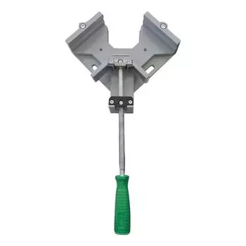 Угловой зажим 90 градусов Инструмент для деревообработки Эргономичная ручка Регулируемая губка Рама из алюминиевого сплава Угловой зажим Прямоугольный зажим 100