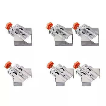 Угловой зажим для деревообработки Угловой зажим 90 градусов Прямоугольные зажимы для деревянного инструмента Проекты по изготовлению плотницкого фоторамка 1pc Open Shape