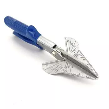 Угловые ножницы 45-120 градусов, ручные ножницы, многофункциональные ножницы для пластиковых труб из ПВХ и ПЭ для домашнего декора, сантехники синий