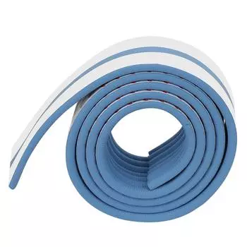 Угловые защитные кромки для защиты детей 6,5 футов Многофункциональный детский защитный бампер(синий) синий