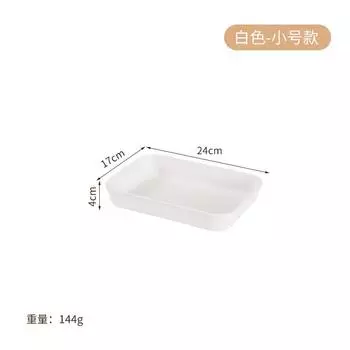 Углубленный Толстый Поднос Поставить Чашку Дом Отель Ресторан Прямоугольная Тарелка Тарелка для Фруктов Чайная Тарелка Тарелка Тарелка Тарелка