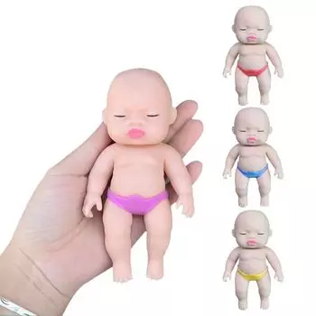 Ugly Babies Squishy Baby забавная кукла игрушка милая игрушка снятие стресса кукла офис декомпрессия освобождение разума прочная эластичная приятная на ощупь водонепроницаемая