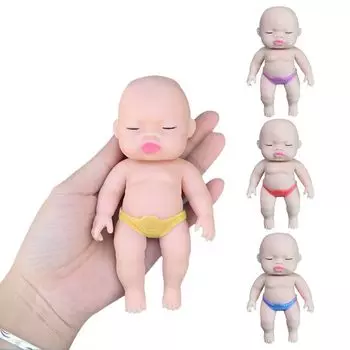 Ugly Babies Squishy Baby забавная кукла игрушка милая игрушка снятие стресса кукла офис декомпрессия освобождение разума прочная эластичная приятная на ощупь водонепроницаемая