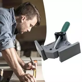 Угол 90 градусов, сварочный уголок, угловой крепежный зажим, держатель зажима, деревообрабатывающая фоторамка, стеклянный зажим, ручной инструмент для мебели оранжевый