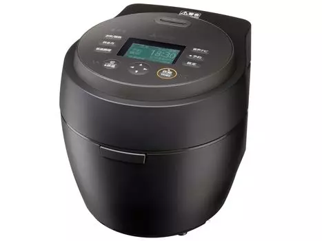 Уголь для риса Mitsubishi Electric Jar Переносит тепло в сердцевину риса с помощью очень большого количества струи угля. Плита, кастрюля, эпонж, (угольно-черный)