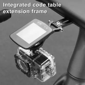 Угол крепления для велосипедного компьютера, регулируемый, легкий, сверхмощный, из алюминиевого сплава, универсальный, руль для горного и шоссейного велосипеда, держатель для компьютера, велосипедные аксессуары