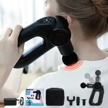 угол наклона Deestop mini fascia release back release мощный 4 головки черный футляр для хранения японская инструкция по эксплуатации включена [регулировка от 0 до 90]