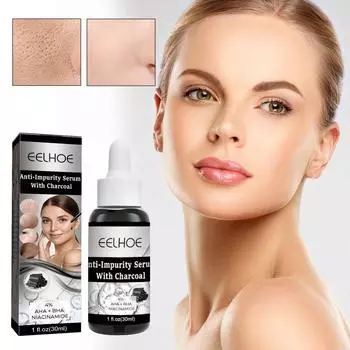 Угольная эссенция против загрязнений удаляет загрязнения с лица, увлажняет, осветляет, подтягивает и восстанавливает кожу. 30ml
