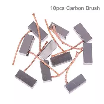 угольная щетка двигателя для автомобильного обогревателя, вентилятор, воздуходувка, 10 шт., 8*9*20 мм