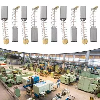 Угольные щетки 10 шт. Для электродвигателей высокого качества