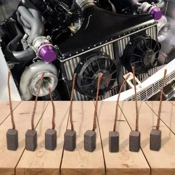 Угольные щетки для дополнительного водяного насоса с низким сопротивлением