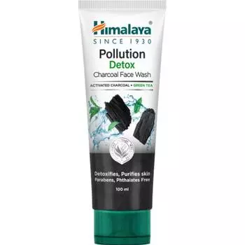 Угольный гель для умывания Himalaya Pollution Detox 50 ml