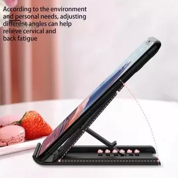 Угол подставки для мобильного телефона Регулируется без блокирующих надписей Складная устойчивая поддержка Высокая грузоподъемность Кронштейн для ленивого телефона Аксессуары для мобильных телефонов G