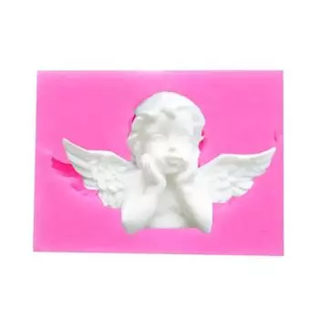 Угол Ручная работа Креативная форма Силиконовая форма Крыло ангела Форма для торта Перевертыш Сахар Шоколад Декор Форма Инструменты для выпечки Аксессуары